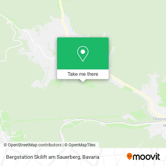 Bergstation Skilift am Sauerberg map