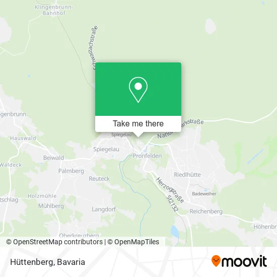 Карта Hüttenberg