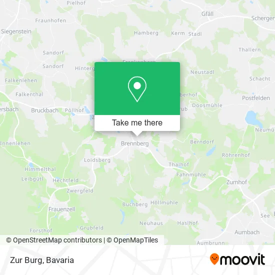 Карта Zur Burg