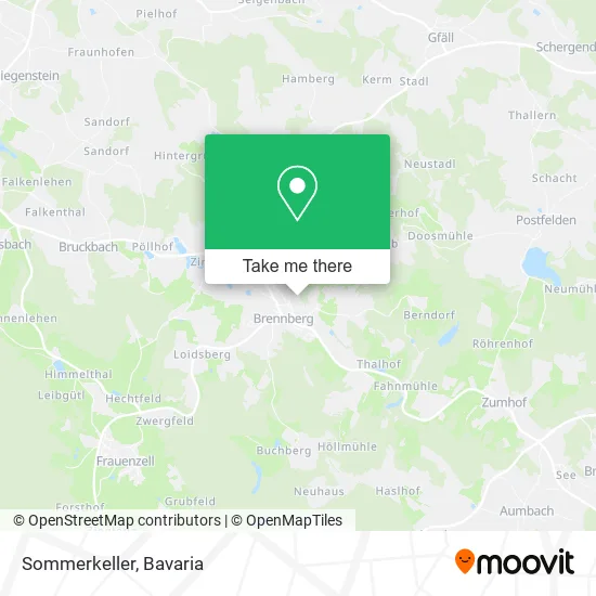 Карта Sommerkeller
