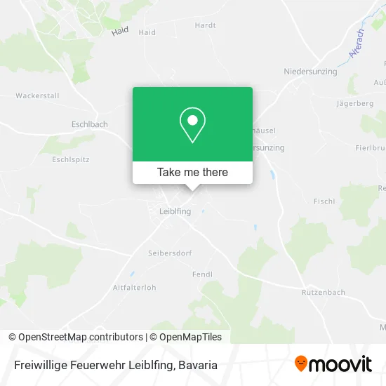 Карта Freiwillige Feuerwehr Leiblfing