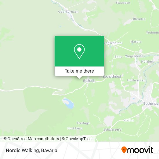Nordic Walking map