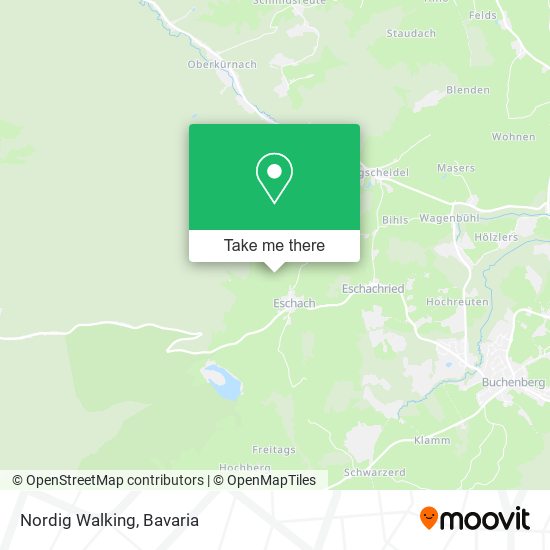 Карта Nordig Walking
