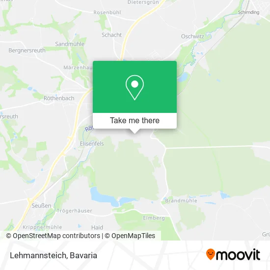 Карта Lehmannsteich