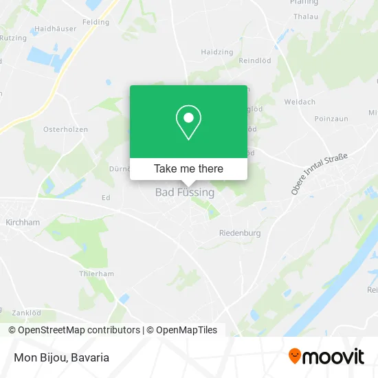 Карта Mon Bijou