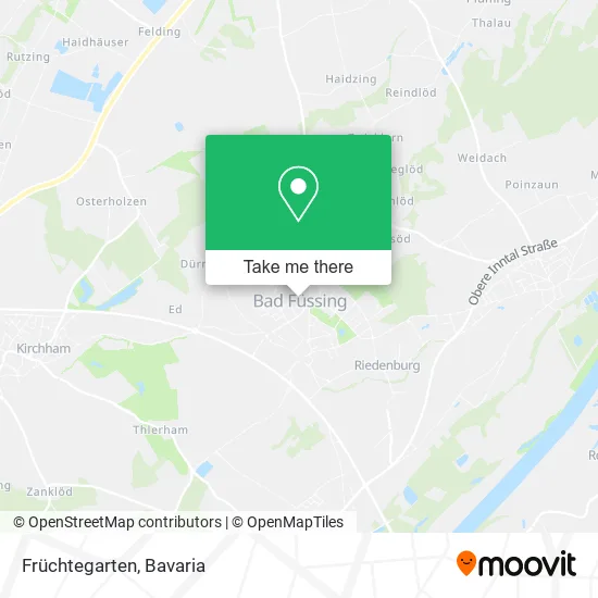 Карта Früchtegarten