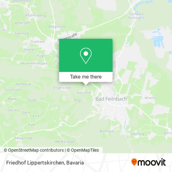 Карта Friedhof Lippertskirchen