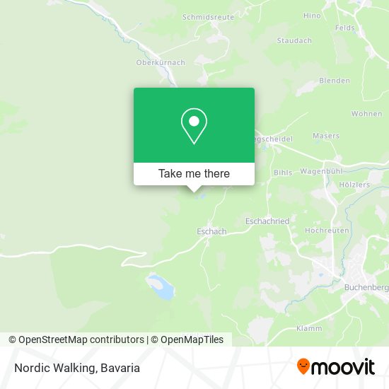 Nordic Walking map