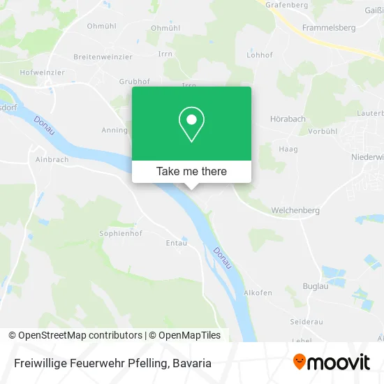 Карта Freiwillige Feuerwehr Pfelling
