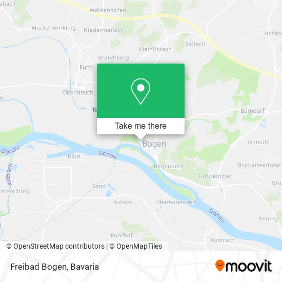 Карта Freibad Bogen