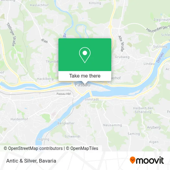Antic & Silver map