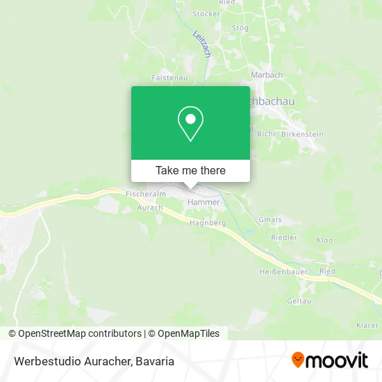 Карта Werbestudio Auracher