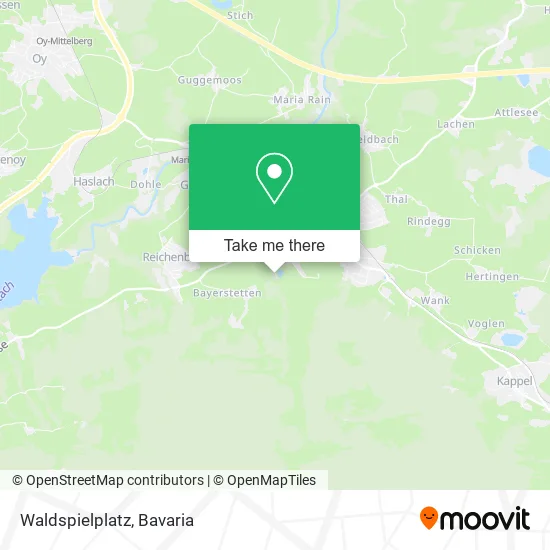 Карта Waldspielplatz