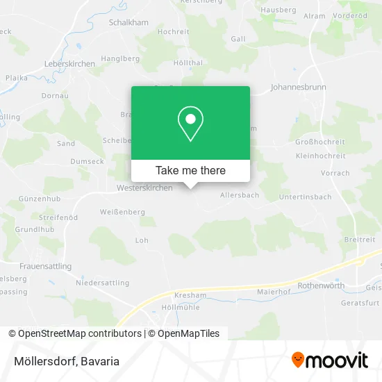 Карта Möllersdorf