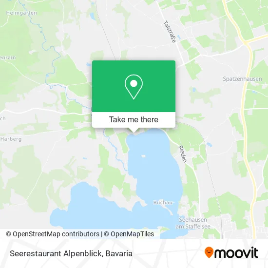 Карта Seerestaurant Alpenblick