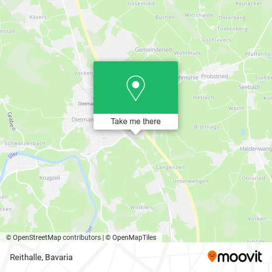 Карта Reithalle