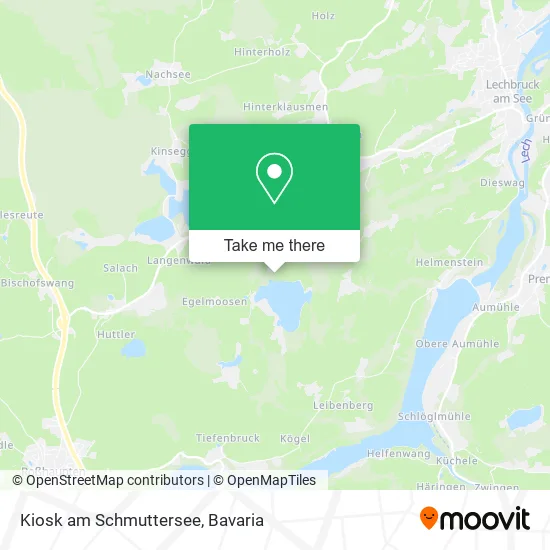 Карта Kiosk am Schmuttersee