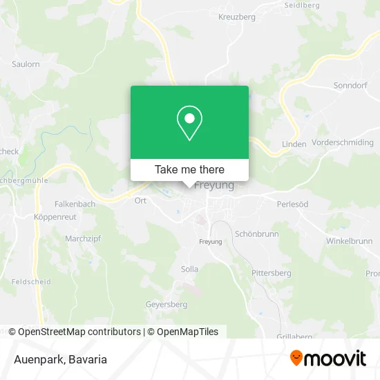 Карта Auenpark