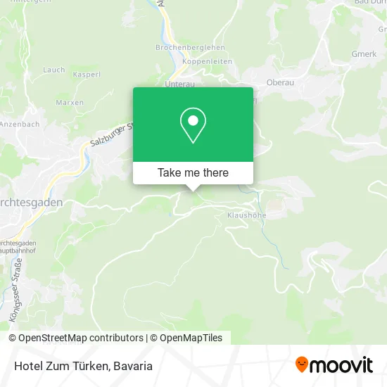 Карта Hotel Zum Türken