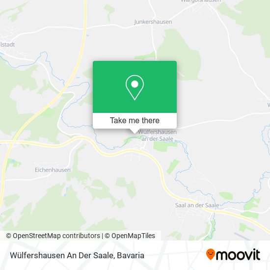 Wülfershausen An Der Saale map