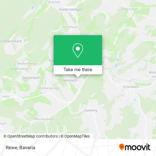 Карта Rewe