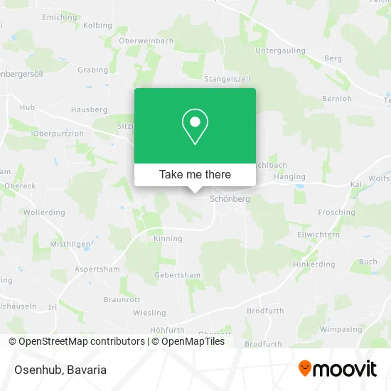Карта Osenhub
