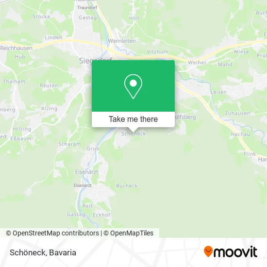 Карта Schöneck
