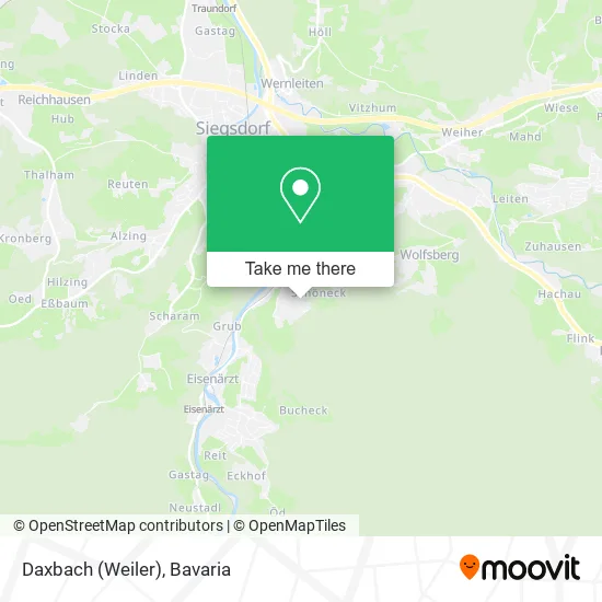 Карта Daxbach (Weiler)