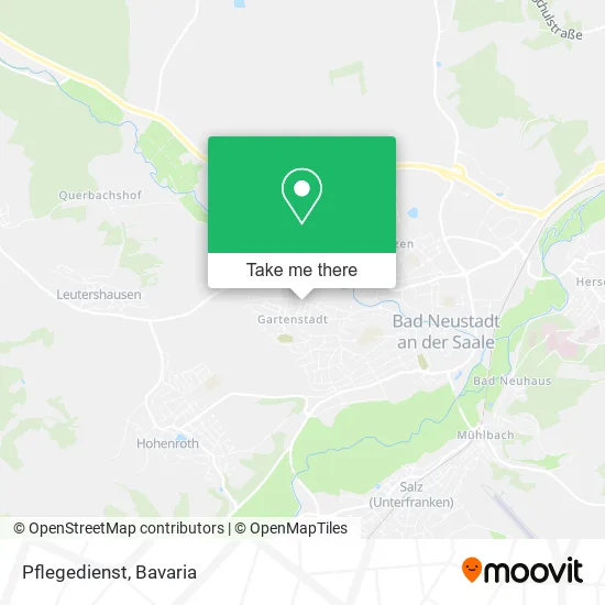 Карта Pflegedienst