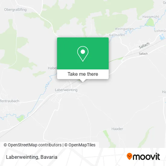 Карта Laberweinting