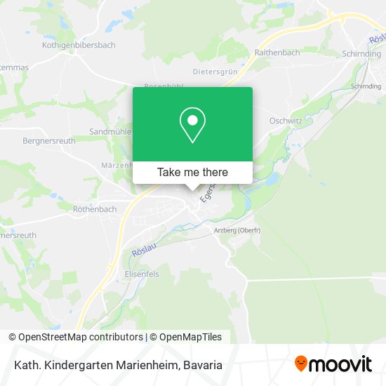 Kath. Kindergarten Marienheim map