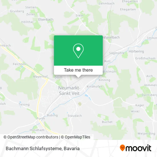 Карта Bachmann Schlafsysteme