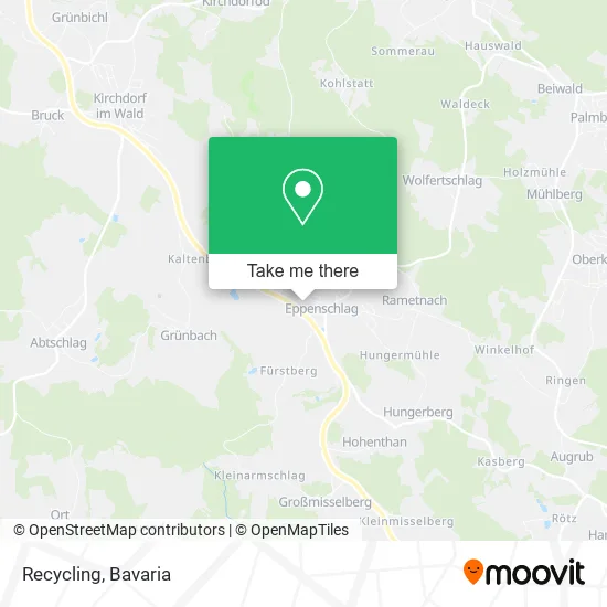 Карта Recycling