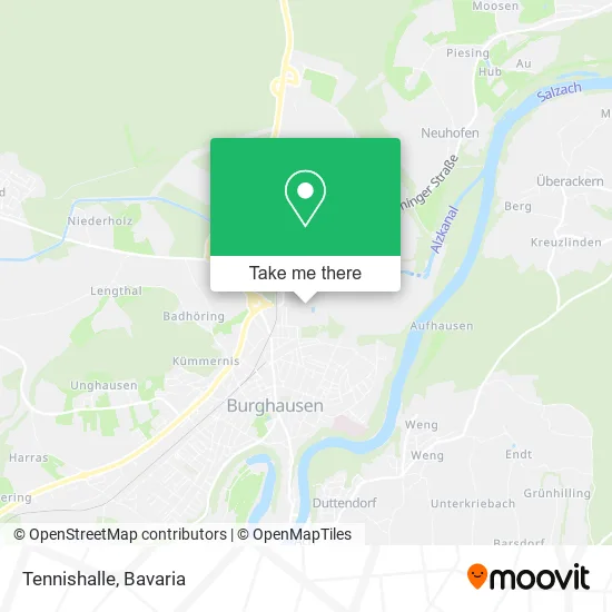 Карта Tennishalle