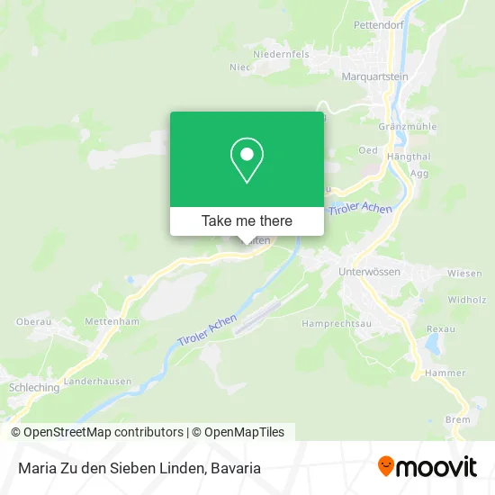 Карта Maria Zu den Sieben Linden