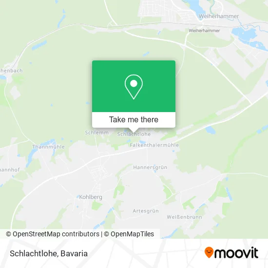 Schlachtlohe map