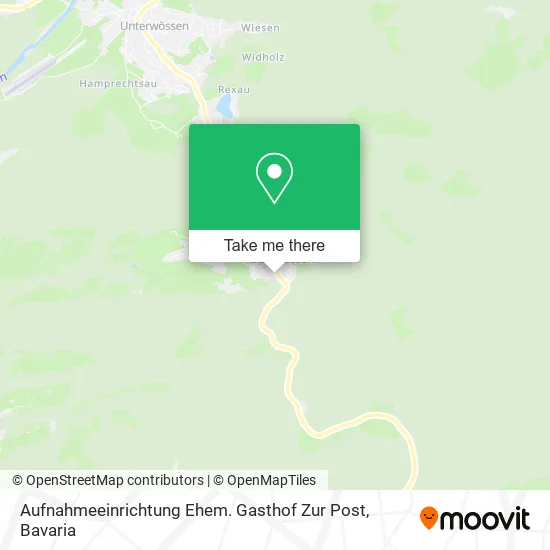Карта Aufnahmeeinrichtung Ehem. Gasthof Zur Post