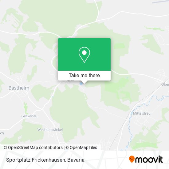 Sportplatz Frickenhausen map