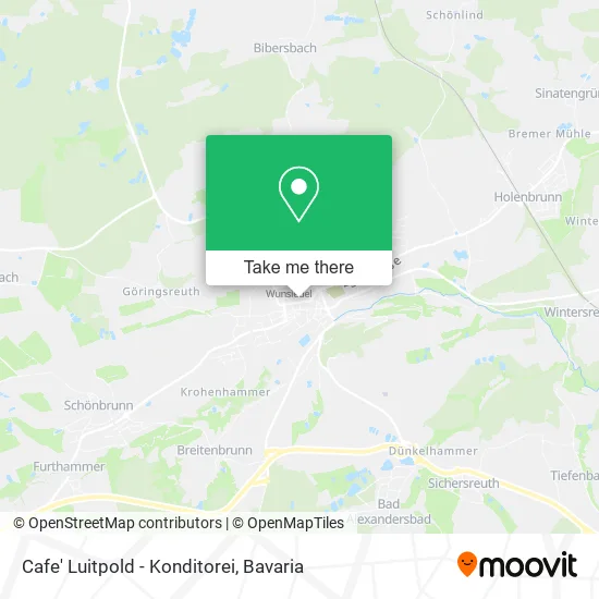 Карта Cafe' Luitpold - Konditorei