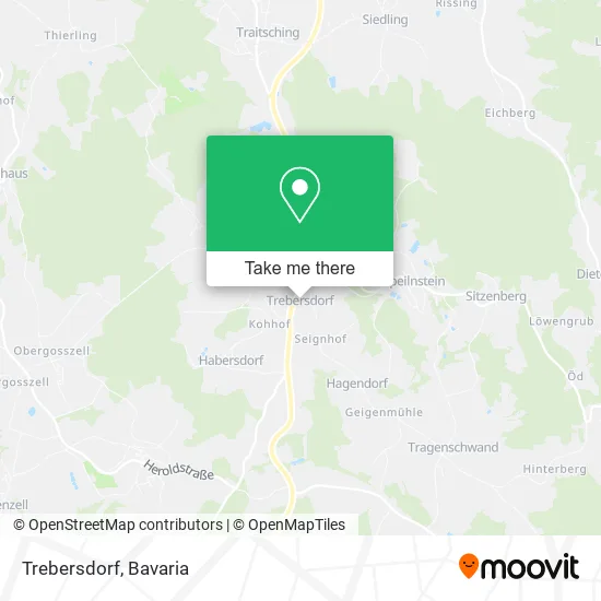 Карта Trebersdorf