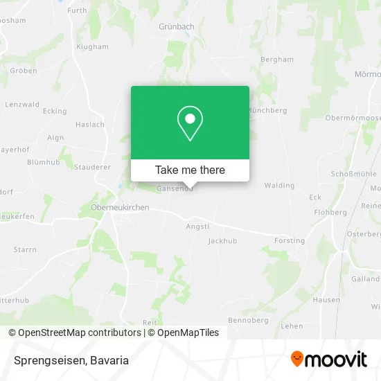 Карта Sprengseisen