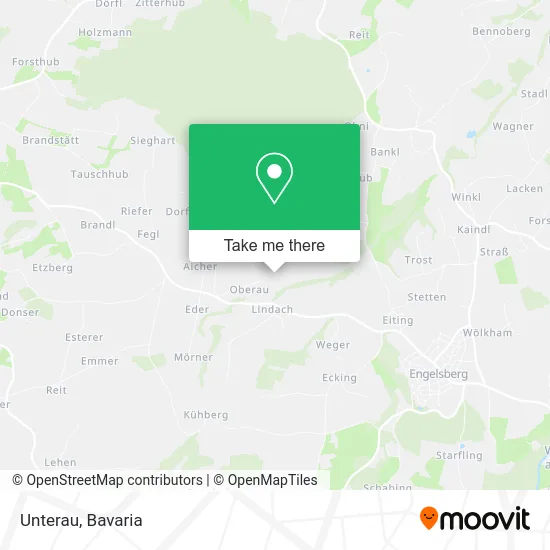 Карта Unterau