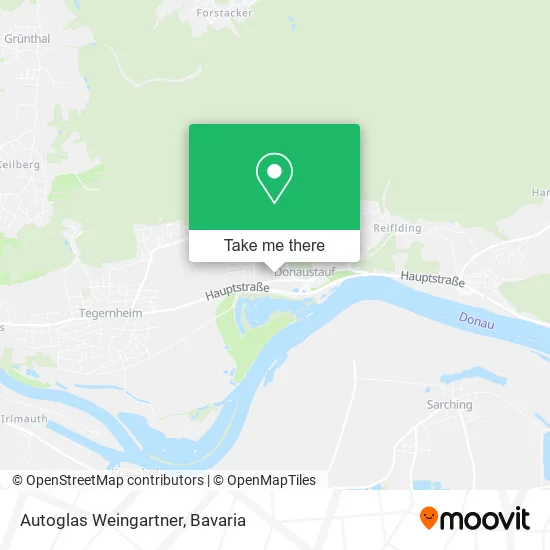 Карта Autoglas Weingartner