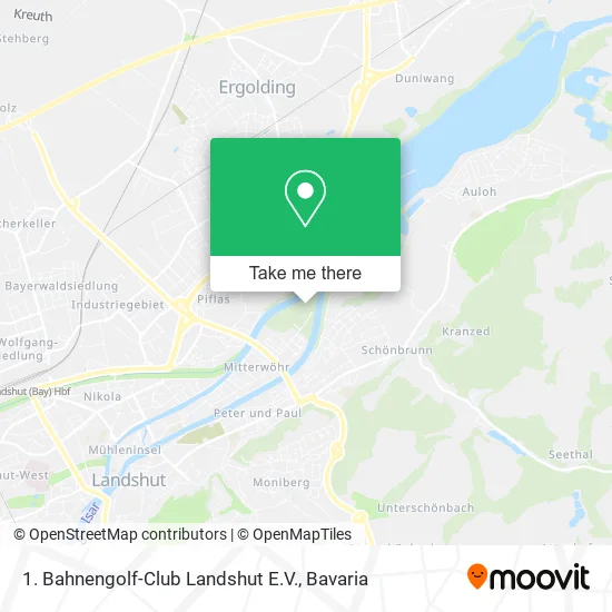 Карта 1. Bahnengolf-Club Landshut E.V.