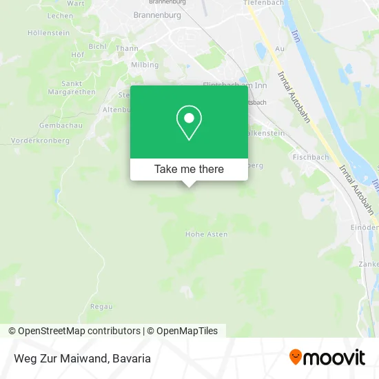 Карта Weg Zur Maiwand