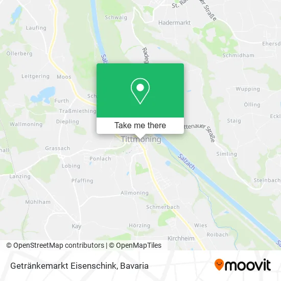 Карта Getränkemarkt Eisenschink
