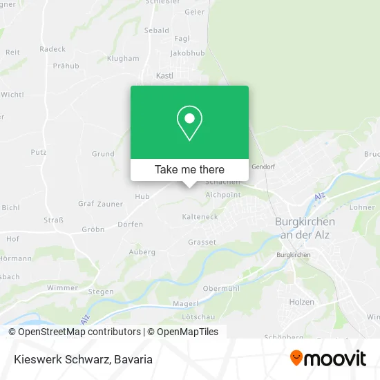Карта Kieswerk Schwarz