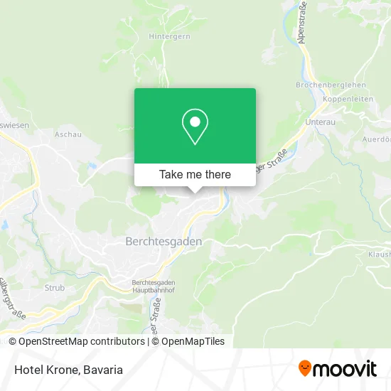 Карта Hotel Krone