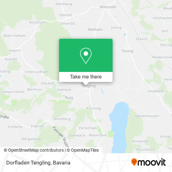 Карта Dorfladen Tengling