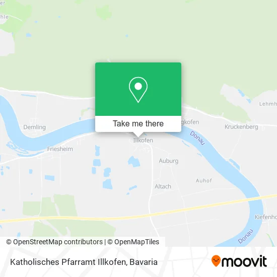 Карта Katholisches Pfarramt Illkofen